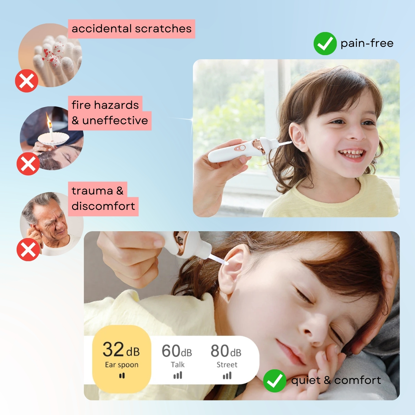 🔥Hot Sale🔥 Earwax Vacuum – Safe & Painless Ear Cleaning for the Whole Family